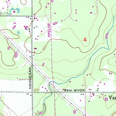 United States Geological Survey Bellingham North, WA (1954, 24000-Scale) digital map