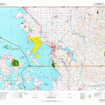 United States Geological Survey Bellingham, WA (1975, 100000-Scale) digital map