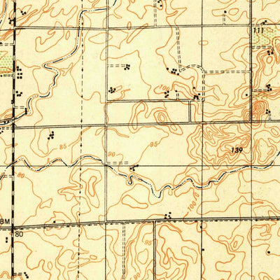 United States Geological Survey Bellota, CA (1942, 62500-Scale) digital map