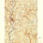 United States Geological Survey Bellows Falls, NH-VT (1930, 62500-Scale) digital map