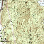 United States Geological Survey Bellows Falls, VT-NH (1985, 25000-Scale) digital map