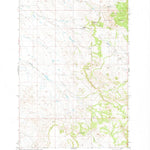 United States Geological Survey Belltower Butte, MT (1980, 24000-Scale) digital map