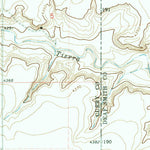 United States Geological Survey Bellview, NM-TX (1971, 24000-Scale) digital map