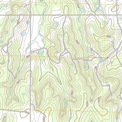 United States Geological Survey Bellvue, OK (2012, 24000-Scale) digital map