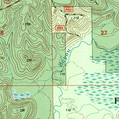 United States Geological Survey Bellwood, LA (2003, 24000-Scale) digital map