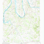 United States Geological Survey Bellwood, TN (1958, 24000-Scale) digital map