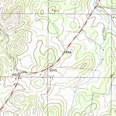 United States Geological Survey Bellwood, TN (1994, 24000-Scale) digital map