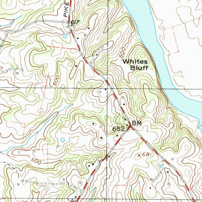 United States Geological Survey Bellwood, TN (1994, 24000-Scale) digital map