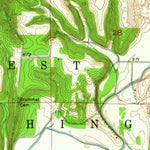 United States Geological Survey Belmont, IN (1946, 24000-Scale) digital map