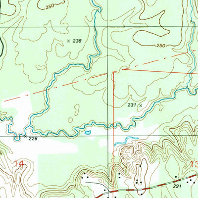 United States Geological Survey Belmont, LA (1994, 24000-Scale) digital map