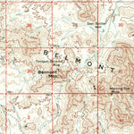 United States Geological Survey Belmont Mountains, AZ (1962, 62500-Scale) digital map