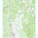 United States Geological Survey Belmont, MS-AL (1950, 24000-Scale) digital map