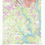 United States Geological Survey Belmont, NC-SC (1993, 24000-Scale) digital map