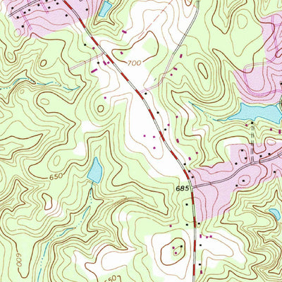 United States Geological Survey Belmont, NC-SC (1993, 24000-Scale) digital map
