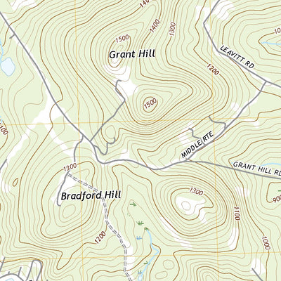 United States Geological Survey Belmont, NH (2021, 24000-Scale) digital map