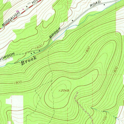 United States Geological Survey Belmont, NY (1965, 24000-Scale) digital map