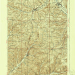 United States Geological Survey Belmont, NY-PA (1925, 62500-Scale) digital map