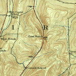 United States Geological Survey Belmont, NY-PA (1925, 62500-Scale) digital map