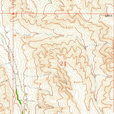 United States Geological Survey Belmont Park Ranch, MT (1963, 24000-Scale) digital map