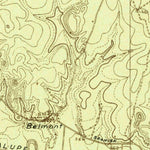 United States Geological Survey Belmont, TX (1925, 48000-Scale) digital map