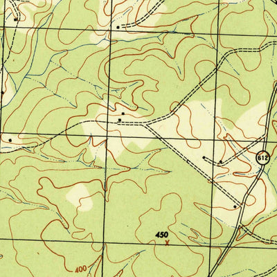 United States Geological Survey Belmont, VA (1942, 31680-Scale) digital map