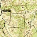 United States Geological Survey Belmont, VA (1942, 31680-Scale) digital map