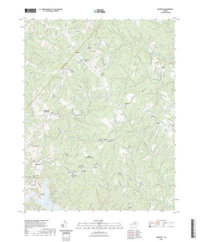 United States Geological Survey Belmont, VA (2022, 24000-Scale) digital map