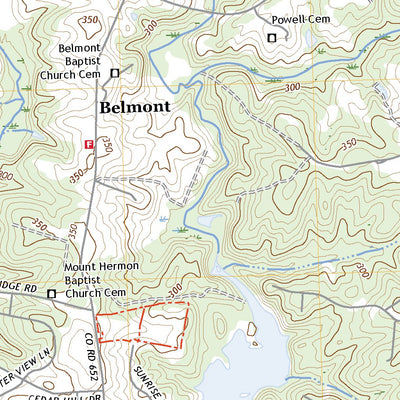 United States Geological Survey Belmont, VA (2022, 24000-Scale) digital map