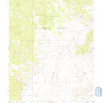 United States Geological Survey Belmont West, NV (1971, 24000-Scale) digital map