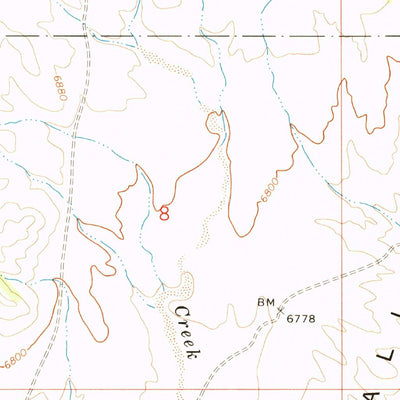 United States Geological Survey Belmont West, NV (1971, 24000-Scale) digital map