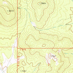 United States Geological Survey Belmont West, NV (1971, 24000-Scale) digital map