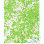 United States Geological Survey Belmont, WV-OH (1958, 24000-Scale) digital map