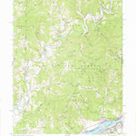 United States Geological Survey Belmont, WV-OH (1969, 24000-Scale) digital map