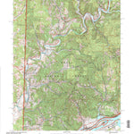 United States Geological Survey Belmont, WV-OH (2002, 24000-Scale) digital map