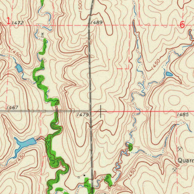 United States Geological Survey Beloit SE, KS (1964, 24000-Scale) digital map