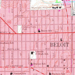 United States Geological Survey Beloit, WI (1962, 24000-Scale) digital map
