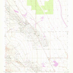 United States Geological Survey Belridge, CA (1953, 24000-Scale) digital map