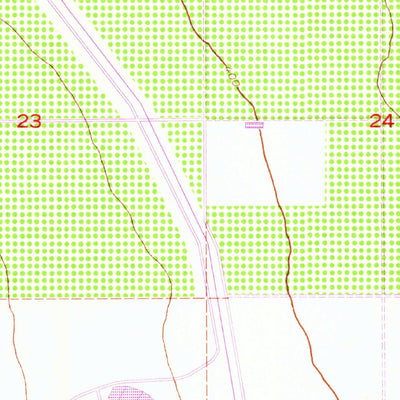 United States Geological Survey Belridge, CA (1953, 24000-Scale) digital map
