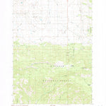 United States Geological Survey Belshaw Meadows, OR (1990, 24000-Scale) digital map