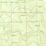 United States Geological Survey Belshaw Meadows, OR (1990, 24000-Scale) digital map