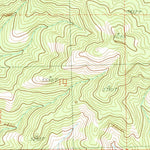 United States Geological Survey Belshaw Meadows, OR (1990, 24000-Scale) digital map