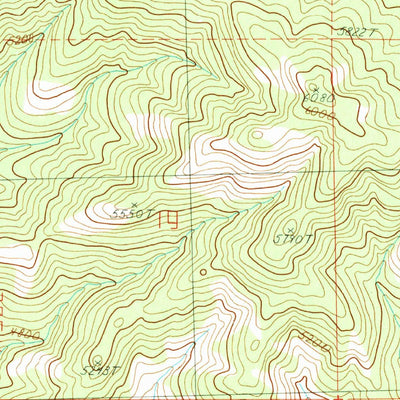 United States Geological Survey Belshaw Meadows, OR (1990, 24000-Scale) digital map