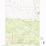United States Geological Survey Belshaw Meadows, OR (1999, 24000-Scale) digital map