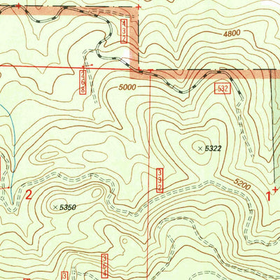 United States Geological Survey Belshaw Meadows, OR (1999, 24000-Scale) digital map