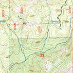 United States Geological Survey Belshaw Meadows, OR (1999, 24000-Scale) digital map