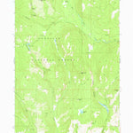 United States Geological Survey Belshazzar Mountain, WA (1969, 24000-Scale) digital map
