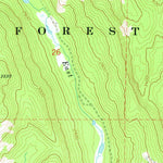 United States Geological Survey Belshazzar Mountain, WA (1969, 24000-Scale) digital map