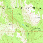 United States Geological Survey Belshazzar Mountain, WA (1969, 24000-Scale) digital map