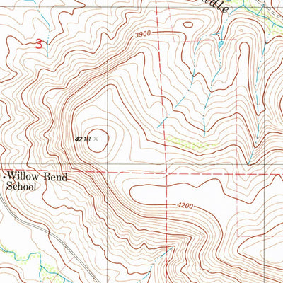 United States Geological Survey Belt NE, MT (1982, 24000-Scale) digital map