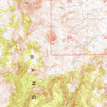 United States Geological Survey Belted Peak, NV (1952, 62500-Scale) digital map